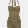 Seafolly Collective Boyleg One Piece - Badpak - Dark Olive -Dames Kledings Winkel c5f4df127ee640e3876be959de04ddd3