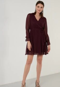 LELA Mini- Jurk - Purple -Dames Kledings Winkel c600d0b132694f5b9f658418df166751