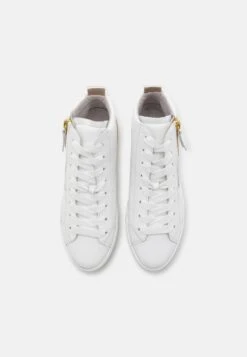 Gabor Comfort Sneakers Laag - Weiss/Muschl/Gold -Dames Kledings Winkel c97762e361294a54ba0819e2c630f1f2