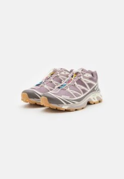 Salomon Xt-6 Unisex - Sneakers Laag - Quail/Plum Kitten/Vanilla Ice -Dames Kledings Winkel c97b4d746a734e25939d343ff26f3314