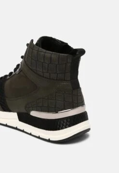 Tamaris Sneakers Hoog - Olive Comb 15 Tamaris Sneakers Hoog - Olive Comb -Dames Kledings Winkel ca7f15578aa04b31b035623d8247d3a4