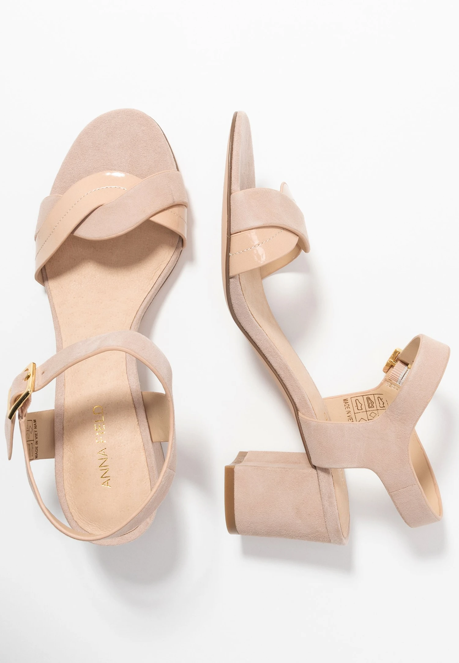 Anna Field Leather - Sandalen - Light Pink 6 Anna Field Leather - Sandalen - Light Pink - Afbeelding 4
