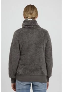 OXMO Oxanniki - Fleece Trui - Grey -Dames Kledings Winkel d0164498d3d84cbb9c78d2e049f93eb9