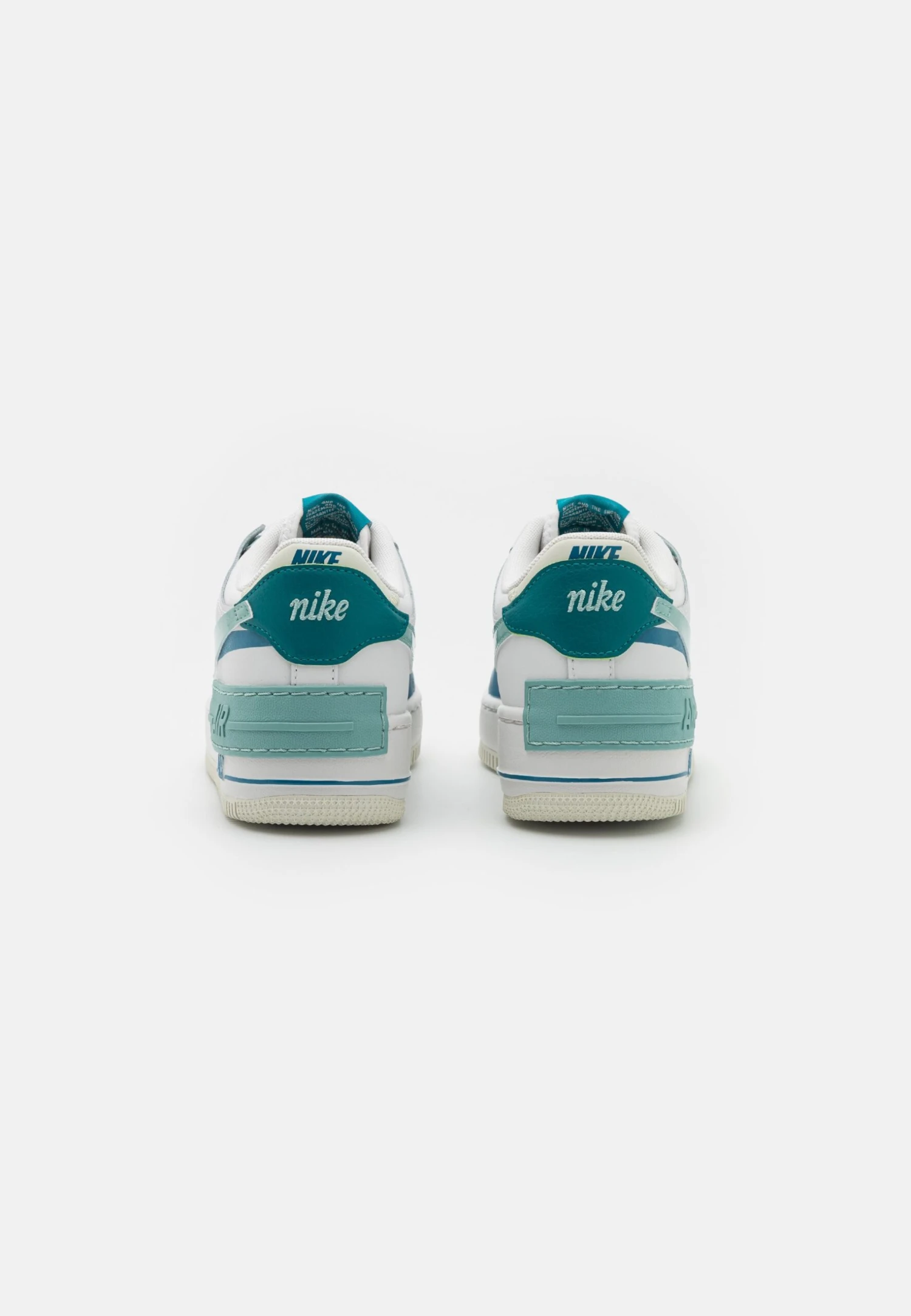 Nike Sportswear W Af1 Shadow - Sneakers Laag - Summit White/Mineral/Industrial Blue/Geode Teal/Sea Glass 6 Nike Sportswear W Af1 Shadow - Sneakers Laag - Summit White/Mineral/Industrial Blue/Geode Teal/Sea Glass - Afbeelding 4