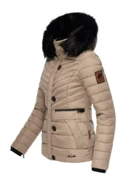 Navahoo Winterjas - Taupe Grey -Dames Kledings Winkel d3c8bf1de4de4fb3ad12ee4a56ad75b3