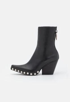 Jeffrey Campbell Walton - Cowboy-/Bikerlaarsjes - Black -Dames Kledings Winkel d5f7e5a9ad434a649ca3b4988571e0ee