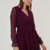LELA Mini- Jurk - Purple 1 LELA Mini- Jurk - Purple -Dames Kledings Winkel d7e34d775ba146969e425d35ad3c92a7