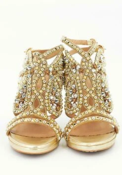 Alma En Pena Burano - Sandalen Met Hoge Hak - Gold -Dames Kledings Winkel d8e1165e138745a295fe53eaf2c7fc0c