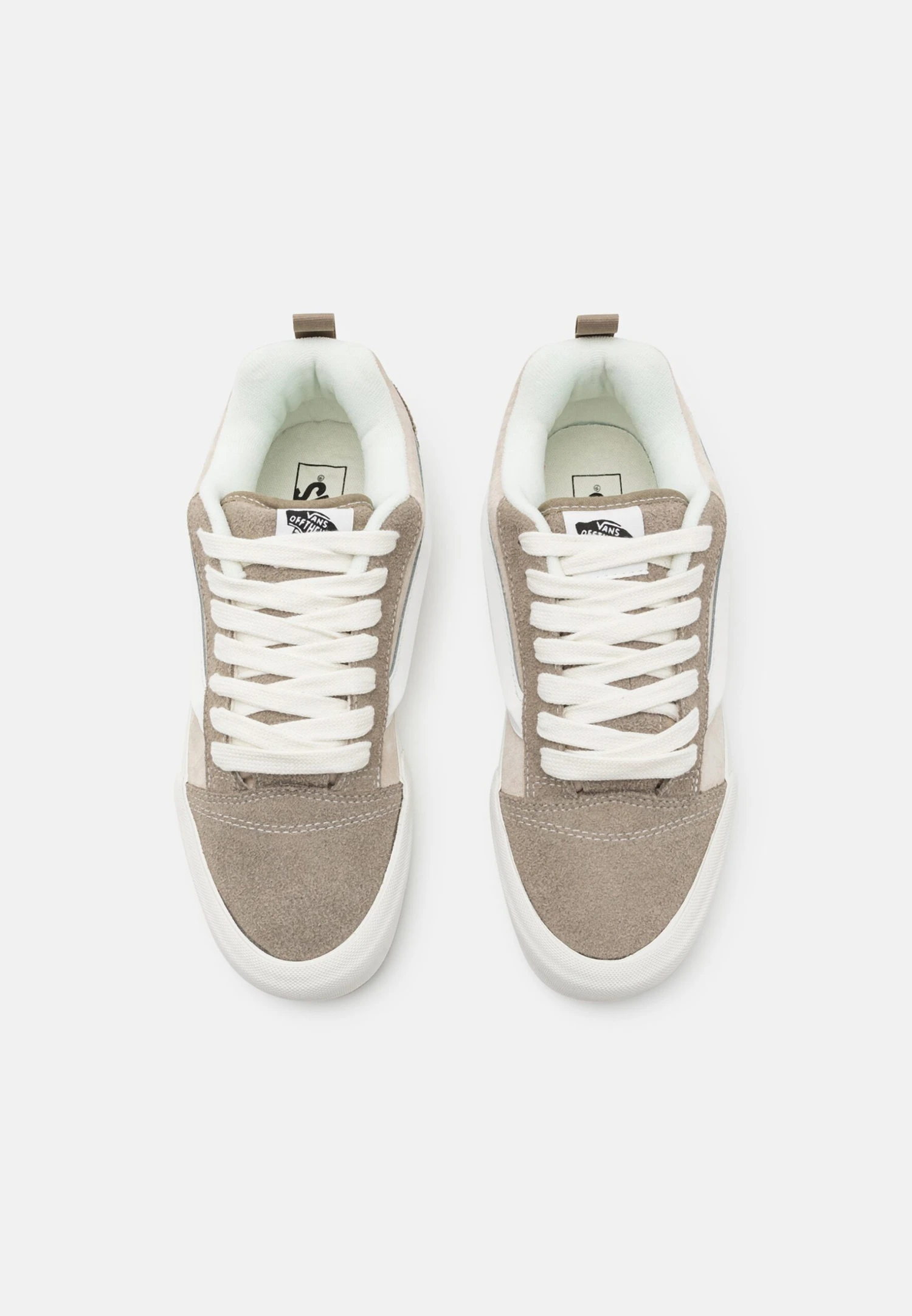 Vans Knu Skool Unisex - Skateschoenen - Beige/Light Brown/White 6 Vans Knu Skool Unisex - Skateschoenen - Beige/Light Brown/White - Afbeelding 4