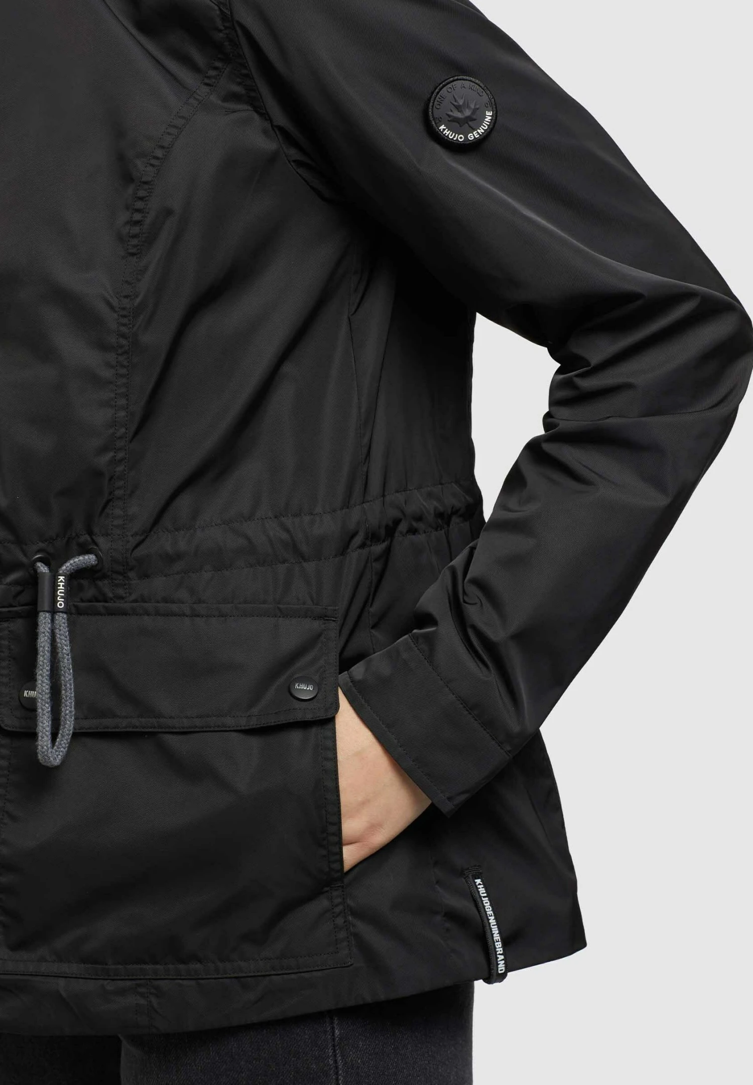 Khujo Debby - Lichte Jas - Schwarz 8 Khujo Debby - Lichte Jas - Schwarz - Afbeelding 6