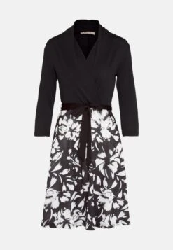 Anna Field Jerseyjurk - Black/White -Dames Kledings Winkel dbc57471fde445fe8345ef22d822f1a4