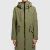 Khujo Marnia - Regenjas - Olivgrün 2 Khujo Marnia - Regenjas - Olivgrün -Dames Kledings Winkel dc341e3350a04689834c68b37de067a7