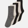 Anna Field 5 Pack - Sokken - Beige/Black/Grey -Dames Kledings Winkel dea7449edcb441f7b7474480476e34b4