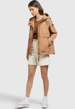Khujo Zahira3 - Lichte Jas - Toffee -Dames Kledings Winkel e83084f2fa964f0788433bcb6ae1ccd1