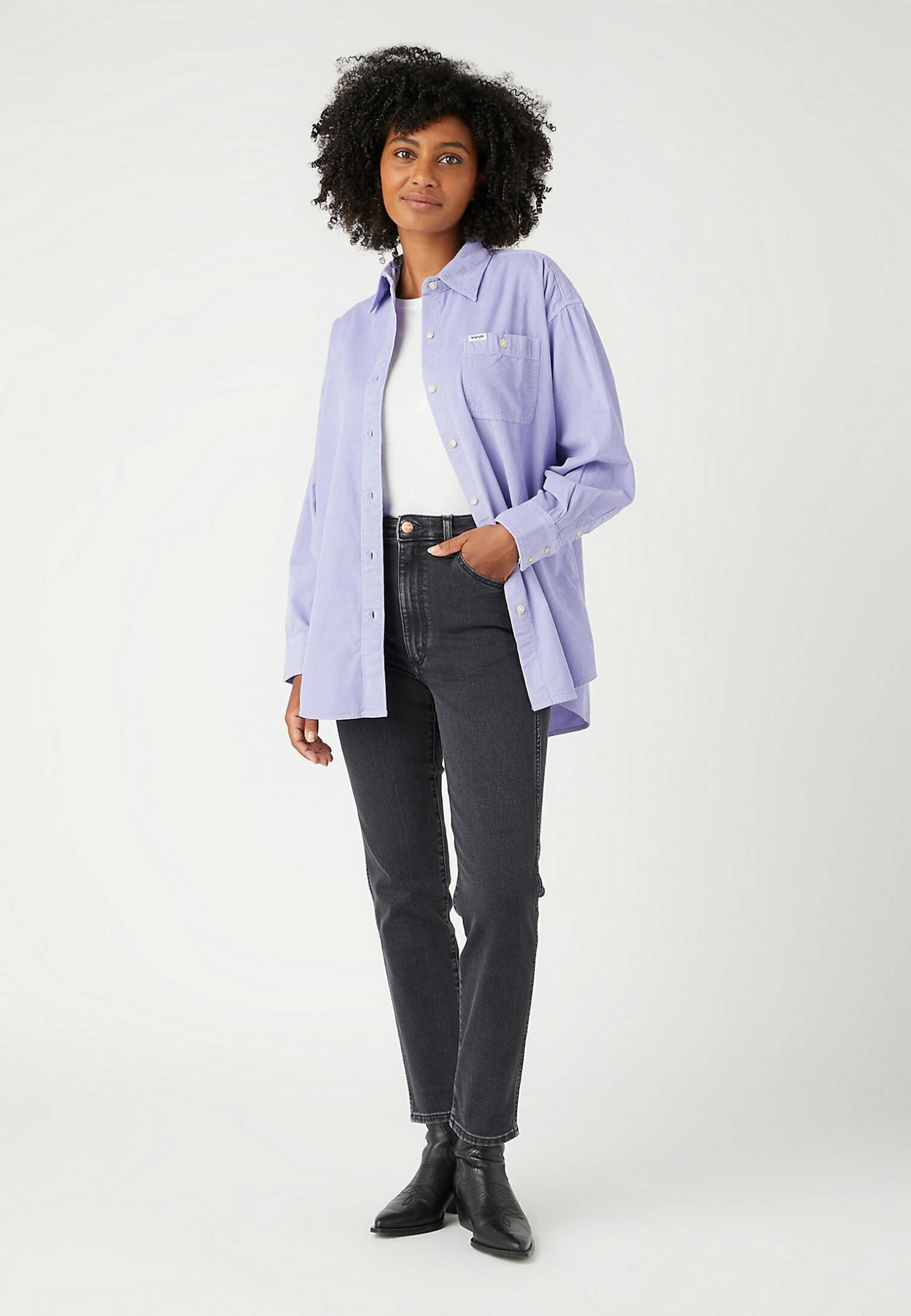 Wrangler Walker - Slim Fit Jeans - Black 4 Wrangler Walker - Slim Fit Jeans - Black - Afbeelding 2