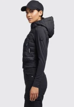 Khujo Dalis Matt - Jas - Schwarz -Dames Kledings Winkel ec1bcf9ca5b64a708afe7a4f49afff4c