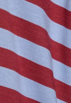 Monki Longsleeve - Dark Red/Blue -Dames Kledings Winkel ec69ece20bfc43698f0633b8a5829a35