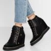 Anna Field Bootie - Sneakers Hoog - Black -Dames Kledings Winkel eec2b82eb8014509a70893ed631151eb