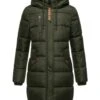Marikoo Yuikoo - Winterjas - Dark Olive -Dames Kledings Winkel f0ec9bf82df44922936f0d0b161f03ad