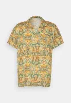 Kaotiko Shirt Jordania Unisex - Overhemdblouse - Mustard -Dames Kledings Winkel f26db76c1eee4b1ab9941427a2297815