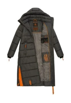 Navahoo Kristallblume - Winterjas - Dark Grey -Dames Kledings Winkel f36ca7b577f64d5ab6825578cb8e1d2d