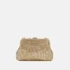 Anna Field Clutch - Gold-Coloured 1 Anna Field Clutch - Gold-Coloured -Dames Kledings Winkel fb2c62e8eb854217b7ff84bea10375ca