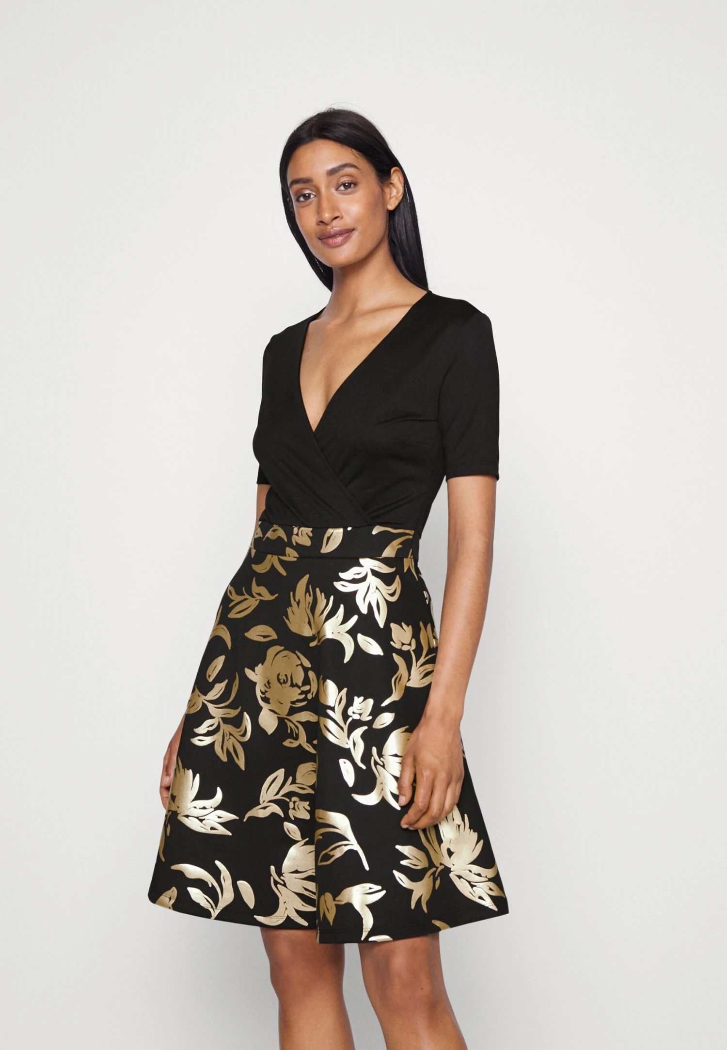 Anna Field Cocktailjurk - Black/Gold 3 Anna Field Cocktailjurk - Black/Gold