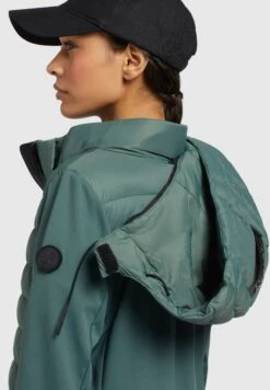 Khujo Ruth Matt - Winterjas - Kupfergrün -Dames Kledings Winkel fd59657f60674f23b836246951b7f07a