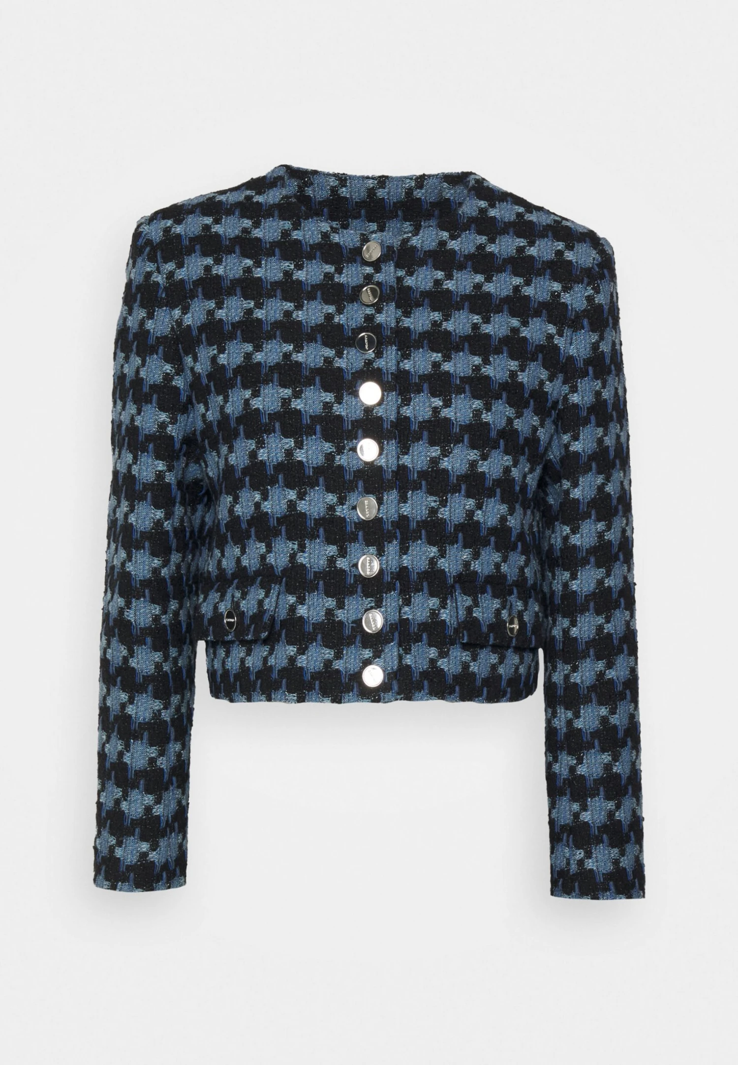 Sandro Recoupe - Blazer - Bleu/Noir 9 Sandro Recoupe - Blazer - Bleu/Noir - Afbeelding 7
